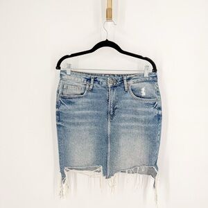 H&M Light Blue Denim Pencil Skirt